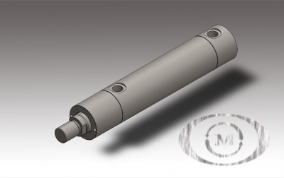 Round Shape Cylinder - inside threaded